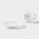 Tea Service Luminarc Diwali, 220 ml, 6 people, glass ceramic, white