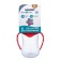 A bottle for feeding, a classic throat, fitted, with handles, 150 ml., From 0 months, color red