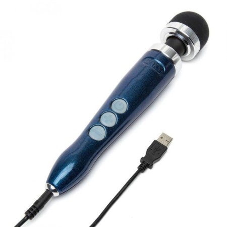 Vibro -massager Doxy Die Cast 3r, 28 cm, blue