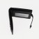 Women's wallet on the button, black color
