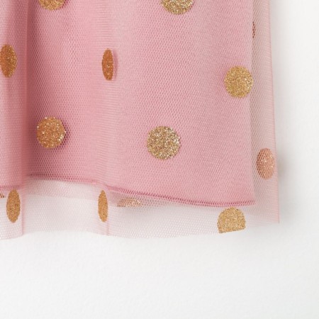 Children's elegant dress KAFTAN GOOKS, Height 98-104, Pink-3
