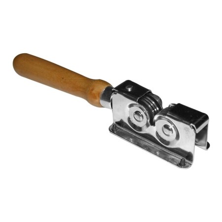 A knife with a wooden handle 19 cm-2