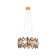 Crystal chandelier with Ambrella Light, Traditional, Tr5185, E14, Gold color