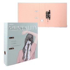 A4, 75 mm, Devente Mentality, laminated cardboard, green PAPK
