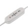Timer with a fork, 220 V, 150 watts, connector l/n/g, wire 2 m