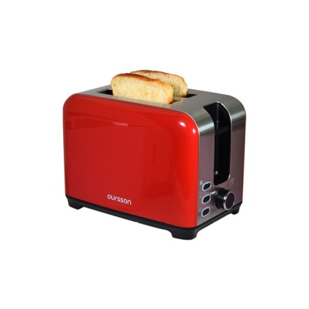Toster Oursson TO2120/RD, 930 W, defrosting/heating, 7 modes, red-2
