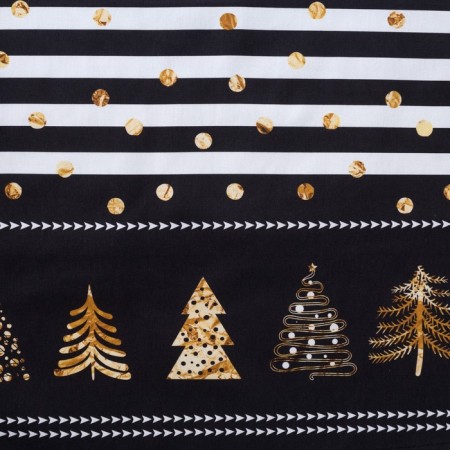 Apron "Ethel: Golden City", 65 × 60 cm, 100 % cotton, sarzha, 190 g/m²-6