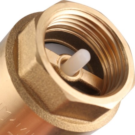 Reverse valve Stout SVC-0012-000025, 1 ", spring, coupling, with a plastic saddle-2