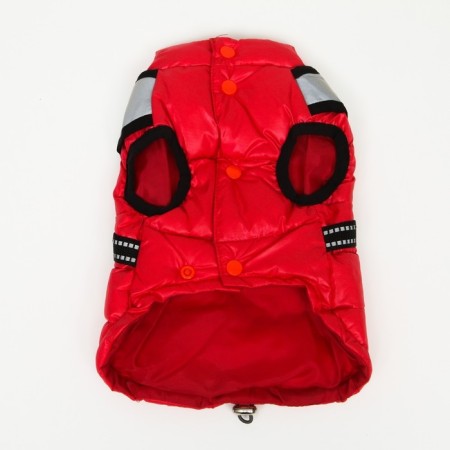 Jacket for dogs with a reflective harness, size 16 (DS 36, OG 46, Osh 35), red-7