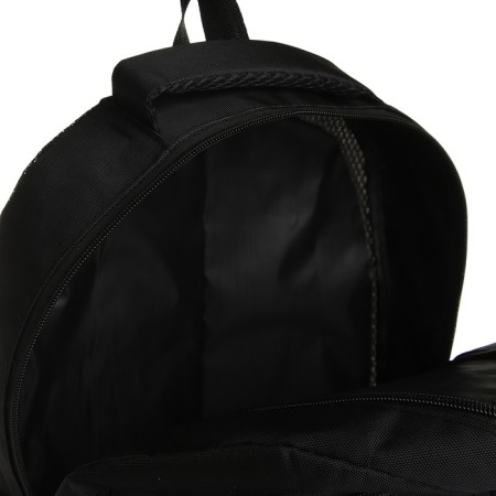 Youth backpack from lightning textiles, 5 pockets, black/red color-5