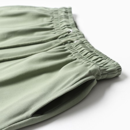 Women's costume (sweatshirt/pants), green color, size l (46)-4