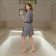 Terry dressing gown "Save and I", size 46-48