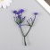 Artificial plant for creativity "chicory" set of 8 pcs violet 10 cm