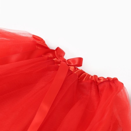 KAFTAN photo shoot set "Flower": a three -layer skirt and a rim, 25 cm-5