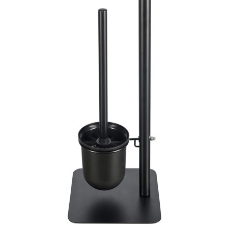 Bergenson Bjorn Bath Mats suspended toilet paper holder, Black Color Black-5