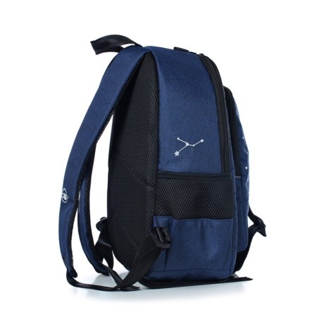 School backpack, 275x385x125 cm, blue T.-3