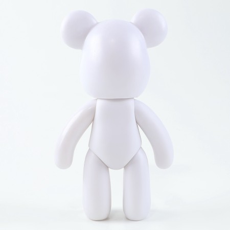 Diamond mosaic on a figure with a complete filling "Bear", beige brown-3
