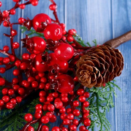 Decor "Winter Dreams" Berry Frig with a bump, 30 cm-1