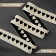 The elastic band is woven, soft, 40 mm, 4.5 ± 1 m, black/beige color