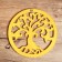 Panel wall "Tree of life" wood, glass 30 cm