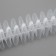 The curtain tape is classic, organza, 2.5 cm, 100 ± 1 m, the color is transparent