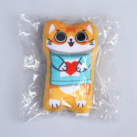 A toy for cats with mint "cat", 12 x 7.5 cm-8