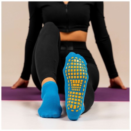 Sangh yoga socks, p. 36-41, blue color-3