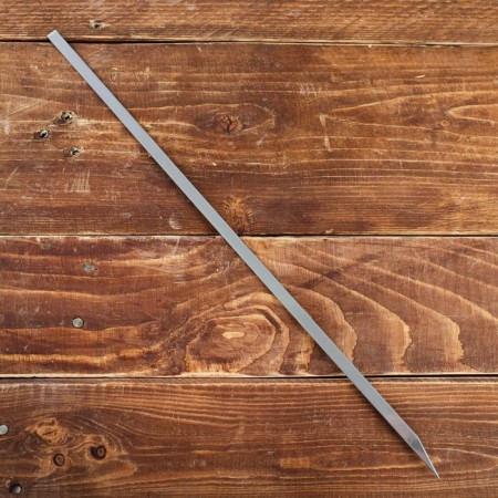 Uzbek skewer skewer, working length - 40 cm, width - 8 mm, thickness - 2 mm-1