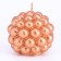 Figure candle "Babble" Round, 5.5x5.5 cm, bronze