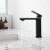 Vincea NEXT VBF-1N1MB sink mixer, single-leaf, pour 142 mm, brass, black