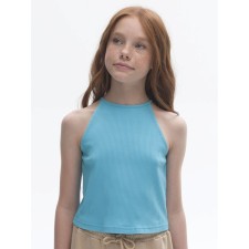 T -shirt for girls, height 140 cm, azure color