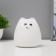 Nightlight "Antistress Tyakish Kotka" Led RGB from batteries 3AAA 9.5x9.5x10.5 cm Risalux