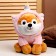 Soft toy "Dog", in a suit of a unicorn, 30 cm