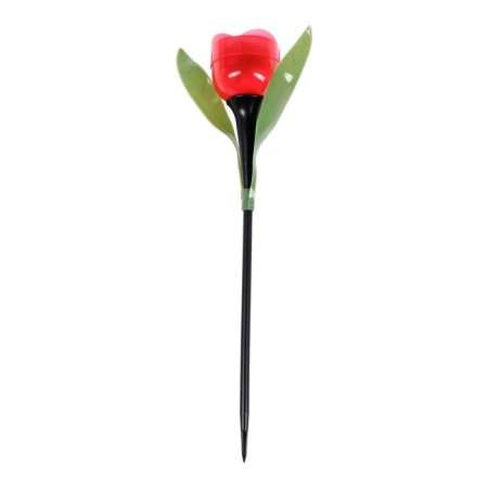 Garden lamp on the solar battery "Tulip Red", 4.5 × 29 × 4.5 cm, 1 LED, glow white-3