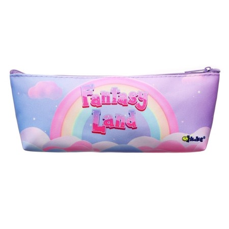 Penal soft, 1 compartment, 80 x 190 (225) x 40 mm, voluminous, PMO 32-20, "marshmallow unicorns" 71625-2