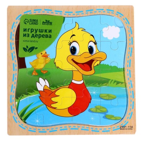 Puzzle in the frame "Duck"-2
