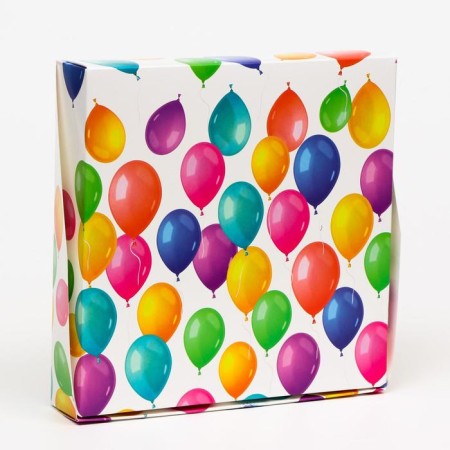 Folding box "Happy Birthday", 20 x 20 x 4 cm-2