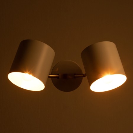Sconces "Azurit" 2he27 40w white 11x12x36cm-2