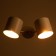 Sconces "Azurit" 2he27 40w white 11x12x36cm