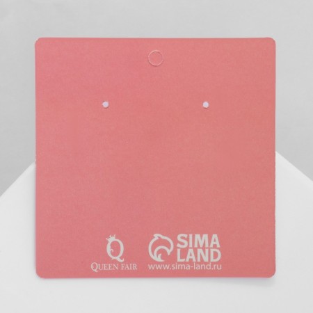 Acryl Earrings "Rat" Heart, Black Color-2