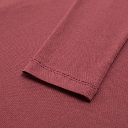 Women's Longsliva Minaku: Basic Line Bourdow Color, Rr. 44-7