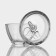 Glass Sugar "Apple", 300 ml, 10 × 11 cm