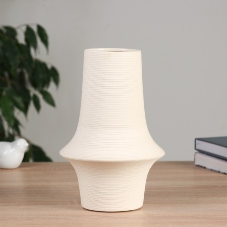VAZA Ceramics Table "Marso" Direct, D-7CM, 24x13 cm, white