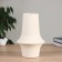 VAZA Ceramics Table "Marso" Direct, D-7CM, 24x13 cm, white