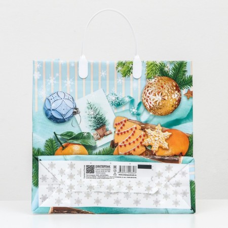 Package "Winter time", soft plastic, 28 x 30cm, 150 μm-1