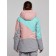 Ski jacket female winter, size 44, pink color