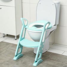 Children's lining - seat for the toilet, the color is turquoise