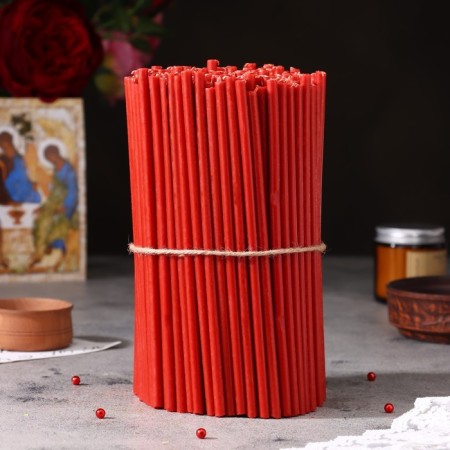 Candles red church No. 60, packaging 2kg-2