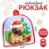 New Year's children's backpack "Pesik at the Christmas tree", 26 × 24 cm, for the New Year