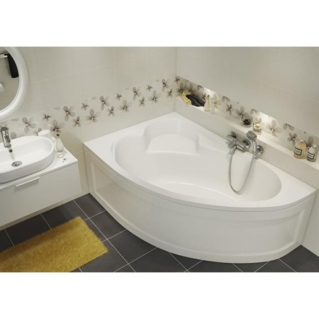 Bath screen Frontal Cersanit Kaliope 170, universal, white ultra color-1